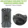 Newppon Bicycle Motorcycle Cellphone Holder : Sturdy Silicone Handlebar Cradle Mount fits for iPhone 11 Pro Max X XS XR 8 Plus, Samsung Galaxy or Any Smartphone 4" ~7" inches for Cycling Newppon Bicycle Motorcycle Cellphone Holder : Sturdy Silicone Handlebar Cradle Mount fits for iPhone 11 Pro Max X XS XR 8 Plus, Samsung Galaxy or Any Smartphone 4" ~7" inches for Cycling