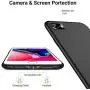 TORRAS Slim Fit iPhone SE 2020 Case/iPhone 7 Case/iPhone 8 Case, Full Protective Anti-Scratch Phone Case Compatible with iPhone SE Case (2nd)/iPhone 7/8, Space Black TORRAS Slim Fit iPhone SE 2020 Case/iPhone 7 Case/iPhone 8 Case, Full Protective Anti-Scratch Phone Case Compatible with iPhone SE Case (2nd)/iPhone 7/8, Space Black