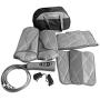 Leg Massager for Circulation - Foot and Calf Massager Air Compression Leg and Thigh Wraps Massage Boots Machine for Home Use Relaxation with Controller