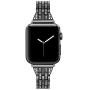 Aottom Compatible for Apple Watch Band 38mm 40mm Women Diamond Rhinestone Crystal Metal Luxury Jewelry Bling Giltter Sport Replacement Band Bracelet Wristband for 38mm 40mm iWatch Band Series 4/3/2/1