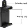 Vastar Mobile Phone Mount Tripod Adapter, Smart Phone Tripod Holder, Black Smartphone Tripod Mount, Cell Phone Mount Adapter