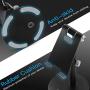 Adjustable Tablet/Phone Stand, AICase Telescopic Adjustable iPad Stand Holder,Universal Multi Angle Aluminum Stand Compatible with iPhone Smart Cell Phone/Tablet/iPad(4-13 inch), Black