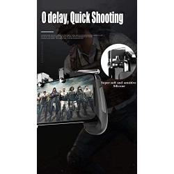 Qinhum Gaming Trigger Mobile Phone Fire Button Handle Grip Shooter Controller for AK16 PUBG Game (Ship from US)