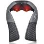 Medcursor Neck Shoulder Massager with Heat, Electric Shiatsu Back Massage Device, Portable Deep Tissue 3D Kneading Pillow for Muscle Pain Relief, Home, Office, Car Use - Ideal Gifts