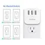 3 Outlet Surge Protector, Multi Plug Outlet Expanders USB Wall Charger with 3 Outlets 3 USB Ports(3.1A), Wall Plug Outlet Extender for Cruise Ship, Home, Office 3 Outlet Surge Protector, Multi Plug Outlet Expanders USB Wall Charger with 3 Outlets 3 USB Ports(3.1A), Wall Plug Outlet Extender for Cruise Ship, Home, Office