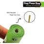 PET N PET Poop Bags 720 Counts Dog Poop Bags Refill Rolls,EPI Additive ASTM D6954 Dog Waste Bags With 1 Free Biobased Dispenser (The Dispenser Meet Eco-Certified by USDA)