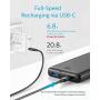 Anker USB C Portable Charger, PowerCore Essential 20000 PD (18W) Power Bank, High-Capacity 20000mAh Power Delivery Battery Pack for iPhone 11/11 Pro/11 Pro Max/X/8, Samsung (PD Charger Not Included)