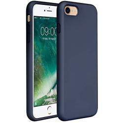 Miracase iPhone SE Case(2020),iPhone 8 case,iPhone 7 Silicone Case Gel Rubber Full Body Protection Shockproof Cover Case Drop Protection for Apple iPhone 9/ iPhone 8/ iPhone 7(4.7")(Navy Blue)