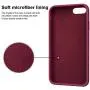 Vooii iPhone 8 Plus Case, iPhone 7 Plus Case, Soft Silicone Gel Rubber Bumper Case Microfiber Lining Hard Shell Shockproof Full-Body Protective Case Cover for iPhone 7 Plus /8 Plus - Burgundy Vooii iPhone 8 Plus Case, iPhone 7 Plus Case, Soft Silicone Gel Rubber Bumper Case Microfiber Lining Hard Shell Shockproof Full-Body Protective Case Cover for iPhone 7 Plus /8 Plus - Burgundy