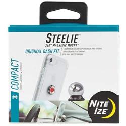 Nite Ize Original Steelie Dash Mount Kit - Magnetic Car Dash Mount for Smartphones (Packaging may vary)