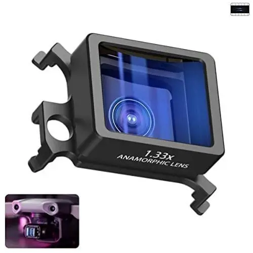 Mavic Air 2 Anamorphic Lens, ULANZI 1.33X Filmmaking Lens,Widescreen Movie Lens Magnetic Structure for DJI Mavic Air 2 Filmmakers Full Cinematic Video Accessories Mavic Air 2 Anamorphic Lens, ULANZI 1.33X Filmmaking Lens,Widescreen Movie Lens Magnetic Structure for DJI Mavic Air 2 Filmmakers Full Cinematic Video Accessories
