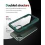 MOBOSI Vanguard Armor Designed for iPhone 11 Pro Max Case, Rugged Cell Phone Cases, Heavy Duty Military Grade Shockproof Drop Protection Cover for iPhone 11 Pro Max 6.5 Inch 2019 (Midnight Green)