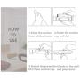 Wall Outlet Charging Shelf Power Perch Charging Station for Ipad Tablet,Cell Phone Stand Holder Wall Outlet Charging Tray