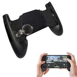 Portable Mobile Phone Game Controller Gamepad Holder Gaming Trigger for PUBG - Black