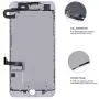 Screen Replacement Compatible for iPhone 7 Plus White 5.5 Inch, LCD Display 3D Touch Digitizer Full Assembly with Proximity Sensor + Front Facing Camera + Earpiece Speaker + Repair Tools Kit Screen Replacement Compatible for iPhone 7 Plus White 5.5 Inch, LCD Display 3D Touch Digitizer Full Assembly with Proximity Sensor + Front Facing Camera + Earpiece Speaker + Repair Tools Kit