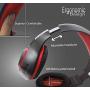 Pro Gaming Headset for PC PS4 Xbox One Surround Sound Over-Ear Headphones with Mic LED Light Bass Surround Soft Memory Earmuffs for Computer Laptop Switch Games Kid’s Boy’s Teen’s Gifts