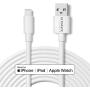 Ultimate 10ft Lightning Cable, Apple MFi Certified, iPhone Charger Cable 10 Foot, USB Cord Compatible with iPhone 11 Pro Max XS XR X 8 7 6S 6 Plus SE iPad Airpods