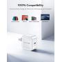 USB C Wall Charger, RAVPower 30W PD 3.0 GaN Tech Type C Fast Charging Power Delivery Foldable Adapter, Compatible with iPhone 11 Pro Max XR XS X SE 2, MacBook Air iPad Pro, Galaxy, Nintendo and More