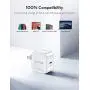 USB C Wall Charger, RAVPower 30W PD 3.0 GaN Tech Type C Fast Charging Power Delivery Foldable Adapter, Compatible with iPhone 11 Pro Max XR XS X SE 2, MacBook Air iPad Pro, Galaxy, Nintendo and More