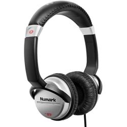 Numark HF125 | Ultra-Portable Professional DJ Headphones With 6ft Cable, 40mm Drivers for Extended Response & Closed Back Design for Superior Isolation