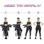 Nigecue Waist Trainer for Women Weight Loss, 3 in 1 Waist Cincher Thigh Trimmer Butt Lifter, Adjustable Sweat Slimming Body Shaper Sport Workout Girdle Belt, High Waist Nigecue Waist Trainer for Women Weight Loss, 3 in 1 Waist Cincher Thigh Trimmer Butt Lifter, Adjustable Sweat Slimming Body Shaper Sport Workout Girdle Belt, High Waist
