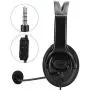 CiCiglow Wired Gaming Chat Headset with Noise-Cancellation Microphone, 3.5mm ABS Lightweight Computer Mobile Phone Over Ear Headphone for PS4(Black) CiCiglow Wired Gaming Chat Headset with Noise-Cancellation Microphone, 3.5mm ABS Lightweight Computer Mobile Phone Over Ear Headphone for PS4(Black)