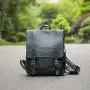 Zebella Womens Vegan Vintage Leather Backpack Faux Leather Laptop Backpack Travel Daypack College Bookbag-Black Zebella Womens Vegan Vintage Leather Backpack Faux Leather Laptop Backpack Travel Daypack College Bookbag-Black