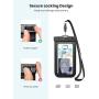 UGREEN Universal Waterproof Case 2 Pack Cell Phone Pouch Dry Bag Compatible for iPhone 11 Pro Max, iPhone SE 2020, iPhone X XR XS 8 Plus 7 6S 6 5, Samsung Galaxy S20 S10 S9 S8 Plus Note 8 S7 Edge S6