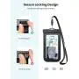 UGREEN Universal Waterproof Case 2 Pack Cell Phone Pouch Dry Bag Compatible for iPhone 11 Pro Max, iPhone SE 2020, iPhone X XR XS 8 Plus 7 6S 6 5, Samsung Galaxy S20 S10 S9 S8 Plus Note 8 S7 Edge S6