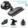 Car Phone Mount Miracase CD Slot Car Phone Holder [2 in 1] Magnetic PO Grip Stand Cell Phone Holder for Car Compatible with iPhone11 Pro Max XR Xs X 8 7 Plus Galaxy Note10 9 S10 9 Lg Moto Etc