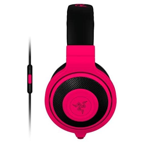 Razer Kraken Mobile Analog Music & Gaming Headset-Neon Red
