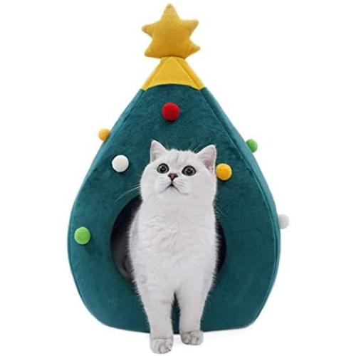 TORDES Washable Shark Pet House Cave Bed for Small Medium Dog Cat Puppies with Removable Cushion and Waterproof Bottom