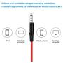 SourceTon 3 Packs Earphone with Remote & Microphone, in Ear Stereo Sound Noise Isolating Tangle Free for Smartphones, Laptops, Gaming, Fits 3.5mm Interface Device