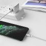 [2020 Upgraded] UNBREAKcable iPhone Charger Cable 6.6ft - [C89 Apple MFI Certified] Nylon Braided USB Fast Charging Cord Lightning Cable for iPhone 11 Pro Xs Max XR X 8 7 6s 6 SE iPad iPod - Silver