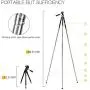 Fotopro Phone Tripod Stand, 39.5 Inch Lightweight Travel Tripod for iPhone with Remote Control, Aluminum Compact Camera Tripod for Nikon, Samsung, Huawei, Vlog Tripod for Tiktok YouTube Fotopro Phone Tripod Stand, 39.5 Inch Lightweight Travel Tripod for iPhone with Remote Control, Aluminum Compact Camera Tripod for Nikon, Samsung, Huawei, Vlog Tripod for Tiktok YouTube