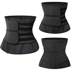 Chaos World Womens Waist Cincher Neoprene Workout Body Shaper Underbust Waist Trainer