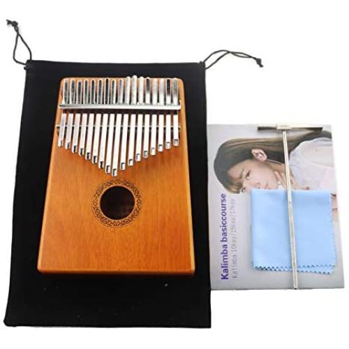 Okoume Kalimba 17 keys Thumb Piano Finger Piano Musical Gift