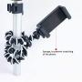 Kingneed Portable Flexible Cell Phone Octopus Tripod Phone Holder Selfie Tripod with Wireless Bluetooth Remote Shutte/Extendable Mount Holder