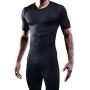 Neleus Mens 3 Pack Athletic Compression Under Base Layer Sport Shirt