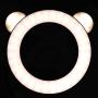 Yosoo Studio Makeup Selfie LED Ring Light Fill Lamp with Phone Clips Holder for Photography(Brown Bear)