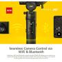 Zhiyun Crane M2 Crane-M2 Gimbal [Official Dealer], 3 Axis Handheld Gimbal for Mirrorless Cameras/Smartphone/Action Cameras for Sony A6000/A6300/A6400/A6500/Canon M6/G7 X Mark II, for GoPro Hero 7/6/5
