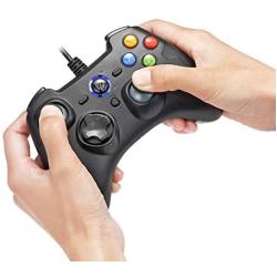 LOLOP Wired Game Controller Dual Vibration PC/TV/PS3/Android Mobile Phone Universal