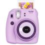 Fujifilm Instax Mini 9 Camera Purple +Fuji Instax Mini Camera Purple + Instax Mini 9 + Instax Camera Light Purple, Instant Camera Gift for Kids (Discontinued by Manufacturer)-Light Purple