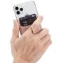Phone Card Holder RFID Wallet Credit Adhesive Cell Case Stick-on Card Holder for Back of Phone for Most of Smartphones (iPhone/Android/Samsung Galaxy) Rosegold