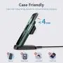 Yootech Wireless Charger Qi-Certified 10W Max Wireless Charging Stand, Compatible with iPhone SE 2020/11/11 Pro/11 Pro Max/XS MAX/XR/XS/X/8, Galaxy S20/Note 10 Plus/S10/S10 Plus(No AC Adapter)