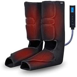 Beauty Kate Leg Massager with Heat Function, Calf Foot Massager for Circulation and Relaxation, with Handheld Controller 3 Intensities 6 Modes