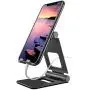 ProCase Foldable Cell Phone Stand Tablet Stand, Desktop Universal Portable Rotatable Metal Stand Holder for iPhone, iPad, Kindle, Nintendo Switch, Smartphone and Tablet up to 13" -Black ProCase Foldable Cell Phone Stand Tablet Stand, Desktop Universal Portable Rotatable Metal Stand Holder for iPhone, iPad, Kindle, Nintendo Switch, Smartphone and Tablet up to 13" -Black