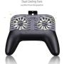 FidgetFidget Mobile Phone Gaming Gamepad Handle Controller Joysticks w/ 2 Coolers for PUBG for Samsung Galaxy A9 A8 A7 A5 A3