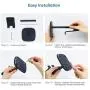 UGREEN Cell Phone Stand Desk Holder Compatible for iPhone 11 Pro Max SE XS XR 8 Plus 6 7, Samsung Galaxy S20 S10 S9 S8 Note 9 8 S7 S6, Google Pixel 4 XL, LG V40 V30 G7 Smartphone, Adjustable (Black) UGREEN Cell Phone Stand Desk Holder Compatible for iPhone 11 Pro Max SE XS XR 8 Plus 6 7, Samsung Galaxy S20 S10 S9 S8 Note 9 8 S7 S6, Google Pixel 4 XL, LG V40 V30 G7 Smartphone, Adjustable (Black)