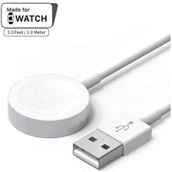 Apple Watch Magnetic Charging Cable (1M) Charging Cable [Apple MFi Certified] Magnetic Wireless Portable USB Charger Charging Cable Cord Compatible for Apple Watch/iWatch Series 5/4/3/2/1-3.3 Feet